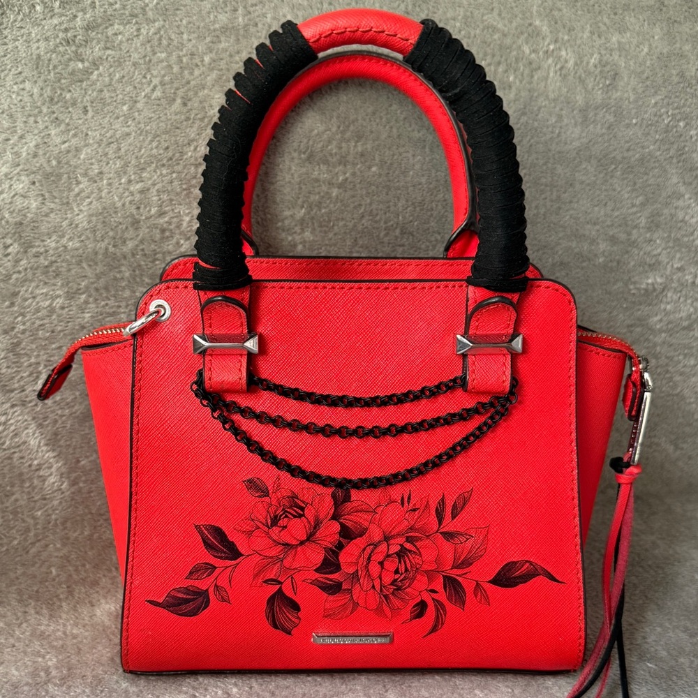 ❤️🖤 Rebecca Minkoff Custom Mini Handbag/Satchel 🖤❤️
